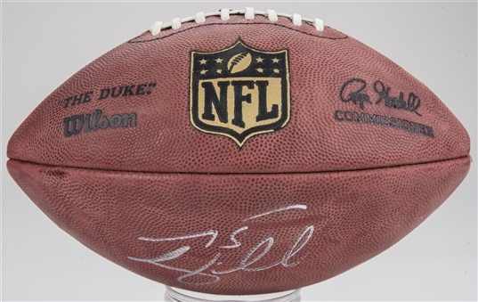 Tim Tebow Signed NFL Wilson "The Duke" Football (NFL-PSA/DNA)